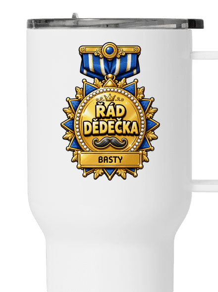 Řád dědečka termohrnek White