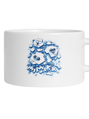 Ledové mimikry hrnek makronka White