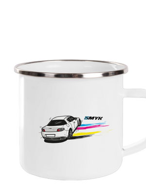 CMYK ve smyku plecháček White