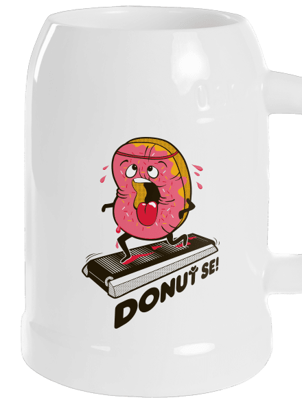Donuť se půllitr White