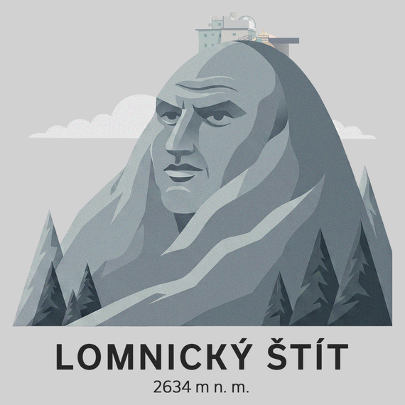 Lomnický štít s osobností