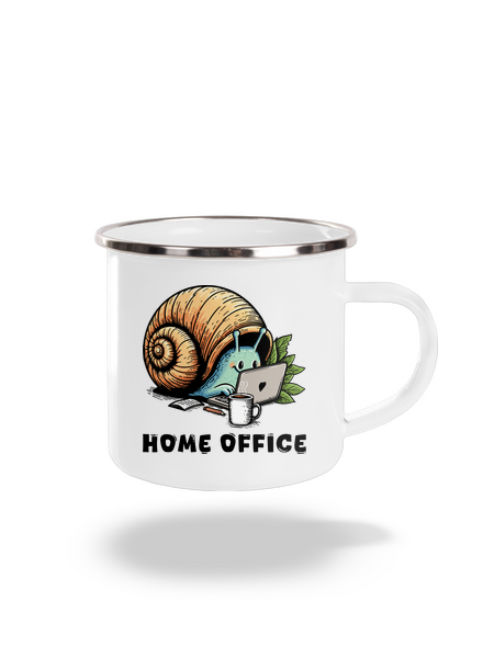 Šnekův home office plecháček White