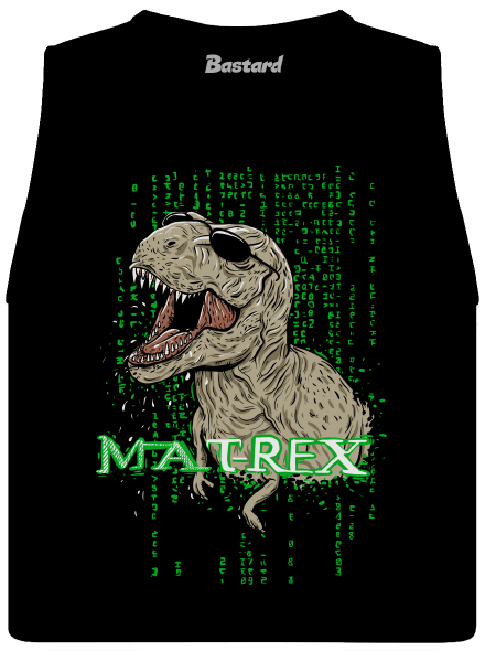 MAT-REX dámské tílko volné Black