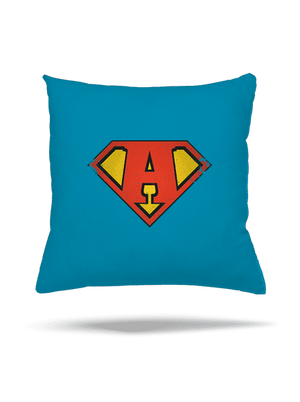 Jsem superhrdina polštář Blue Turquoise