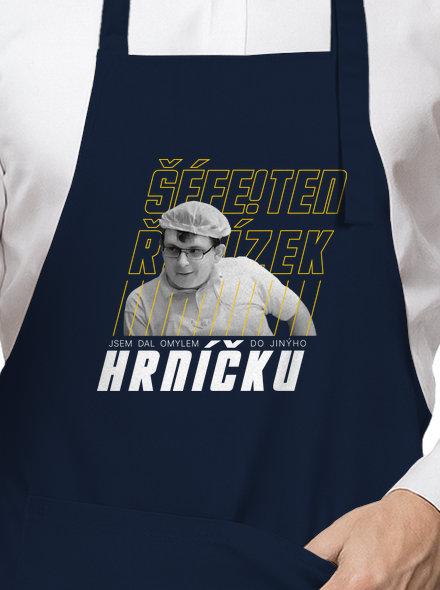B18: Kluk s řetízkem zástěra Navy