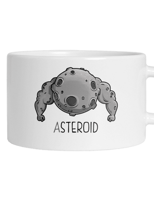 Asteroid hrnek makronka White
