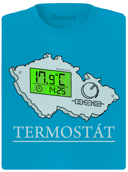 Termostát dámské sportovní tričko Blue Atol
