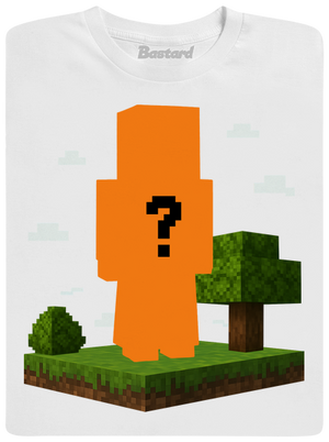 Minecraft z vlastní fotky dětské tričko White