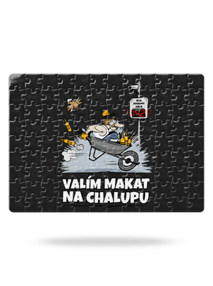 Valím na chalupu puzzle White