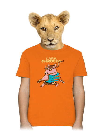 Lara Chrocht dětské tričko Orange
