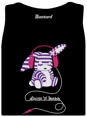 DNB dámské tílko klasické Black