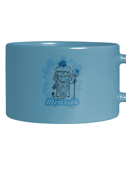 Mrazák hrnek makronka Blue Macaron