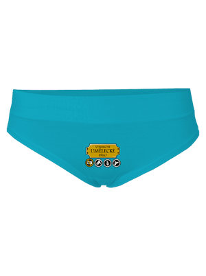 Umělecké dílo dámské kalhotky Turquoise