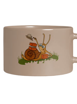 Makám na baráku hrnek makronka Brown Macaron