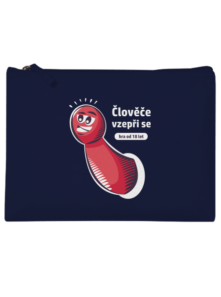 Člověče vzepři se taštička French Navy