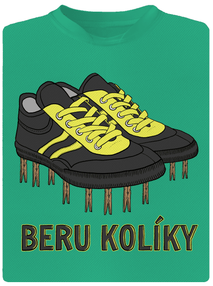 Beru kolíky pánské sportovní tričko Mint Mal