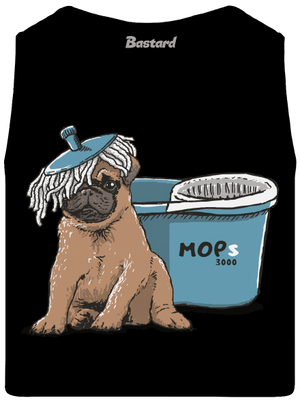 Mops pánské tílko Black