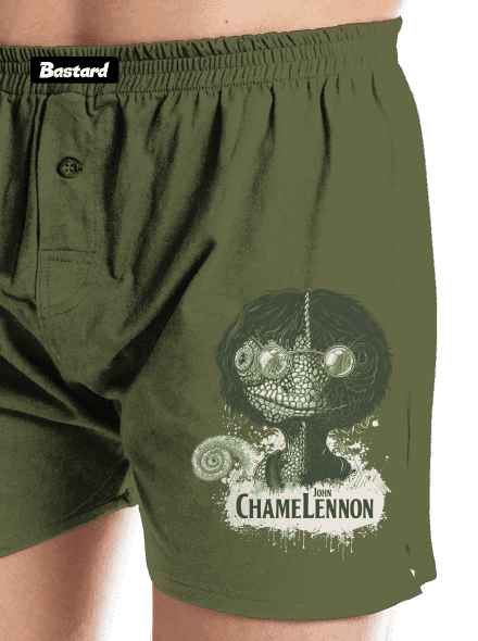 ChameLennon pánské trenky Khaki