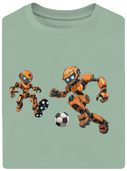 AI fotbal unisex tričko oversized Sage