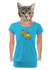 dámské tričko s lemem