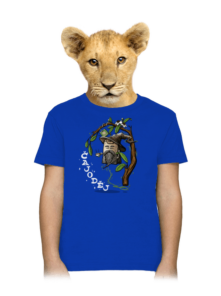Čajoděj dětské tričko Royal Blue