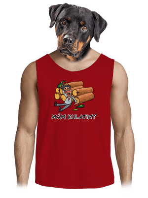 Mám kulatiny pánské tílko Red