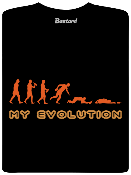 My evolution pánské dlouhý rukáv Black