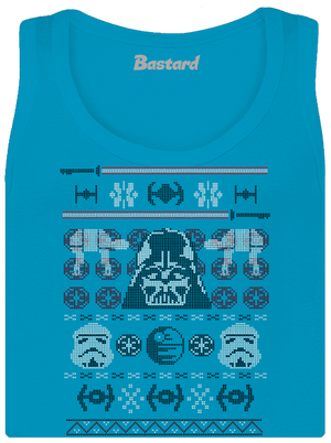 Vader na svetru dámské tílko klasické Blue Atol