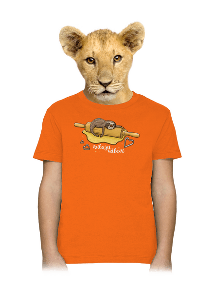 Miluju válení dětské tričko Orange