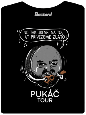 Pukáč tour dámské tričko Black