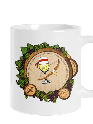 Vinný horoskop: Střelec klasický hrnek White