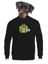 unisex mikina bez kapuce