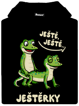 Ještě, ještě dámská mikina klokanka Black