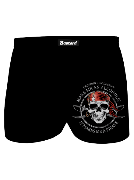 Pirát  pánské trenky Black