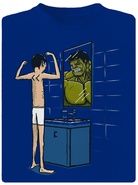 Hulk pánské sportovní tričko Royal Blue Mal