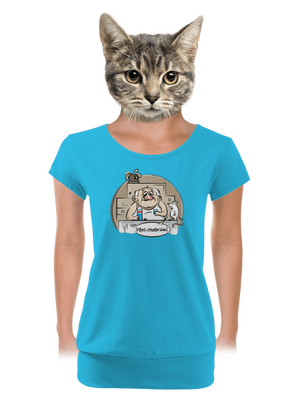 dámské tričko s lemem