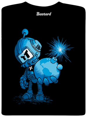 Časovaná bomba pánské dlouhý rukáv Black