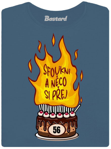 Sfoukni svíčky dámské tričko Denim