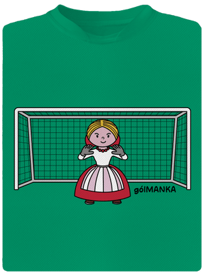 Gólmanka dětské sportovní tričko Kelly Green Mal