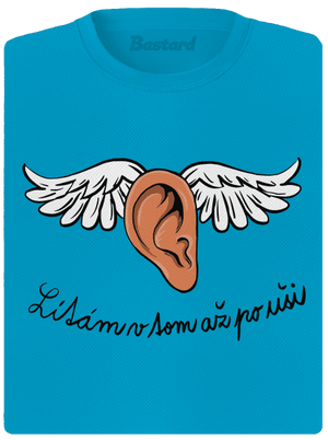 Až po uši dámské sportovní tričko Blue Atol