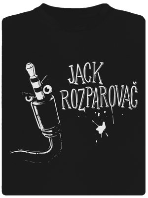 Jack Rozparovač dětské sportovní tričko Black
