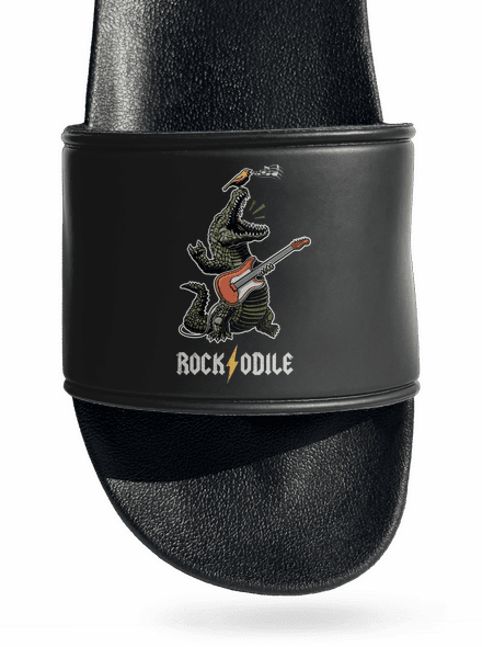 Rockodile pantofle Black