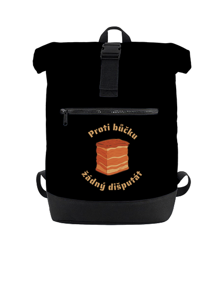 Proti bůčku žádný dišputát batoh Black