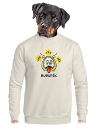 unisex mikina bez kapuce