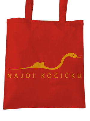 Najdi kočičku taška Bright Red