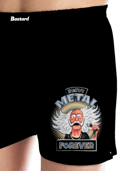 Heavy metal forever pánské trenky Black