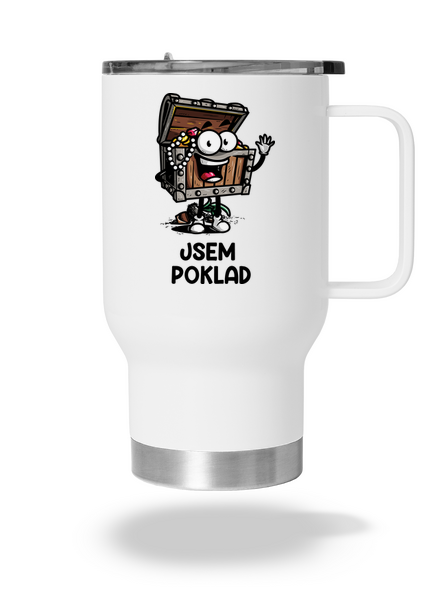 Jsem poklad termohrnek White