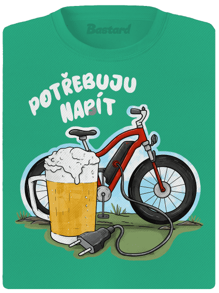 Potřebuju napít dámské sportovní tričko Mint Mal