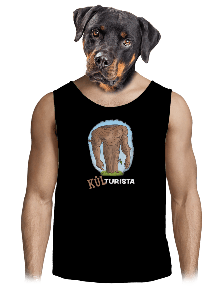 Kůlturista pánské tílko Black