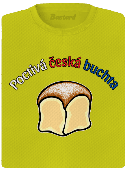 Poctivá buchta a klobása dámské sportovní tričko Neon Yellow